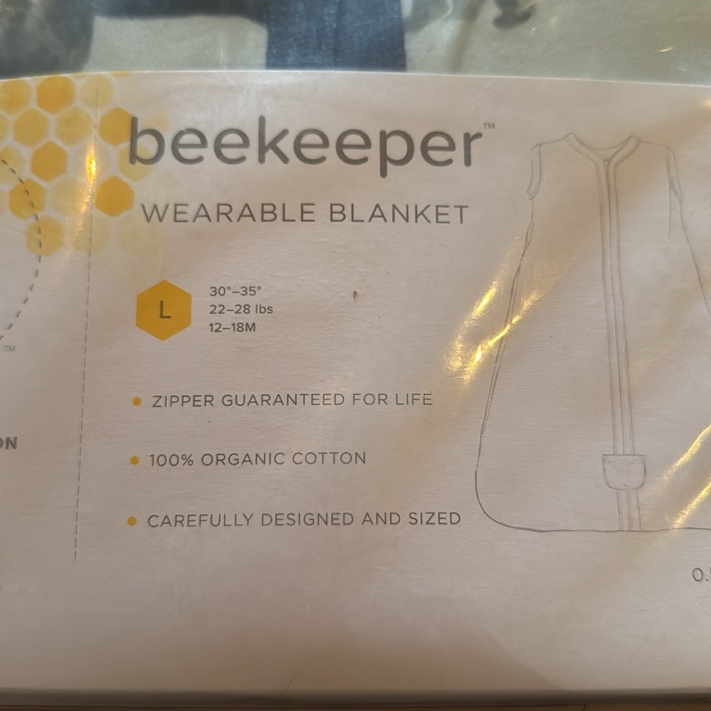 NWT Burt’s Bees Sleepsack - Picture 3 of 4